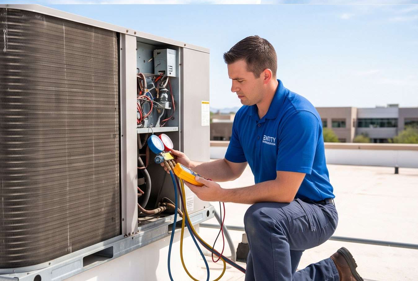 Commercial-HVAC-Contractors-Scottsdale-AZ2 - Entity Refrigeration Valley HVAC Guide showing commercial HVAC contractors in Scottsdale and same-day repair service in Cave Creek.