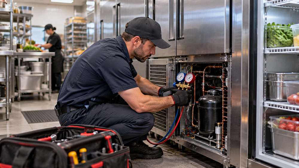 Reach-in cooler repair technician in Fountain Hills AZ